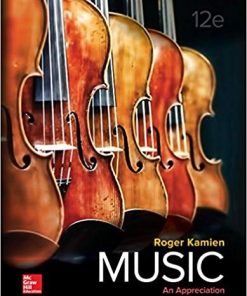 Music An Appreciation 12th by Roger Kamien