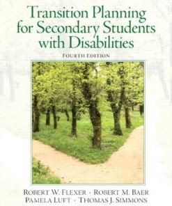 Transition Planning For Secondary Students With Disabilities