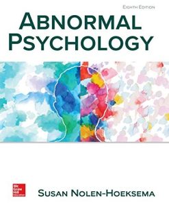 Abnormal Psychology 8th by Susan NolenHoeksema