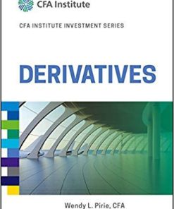 Derivatives Cfa Institute Investment Series